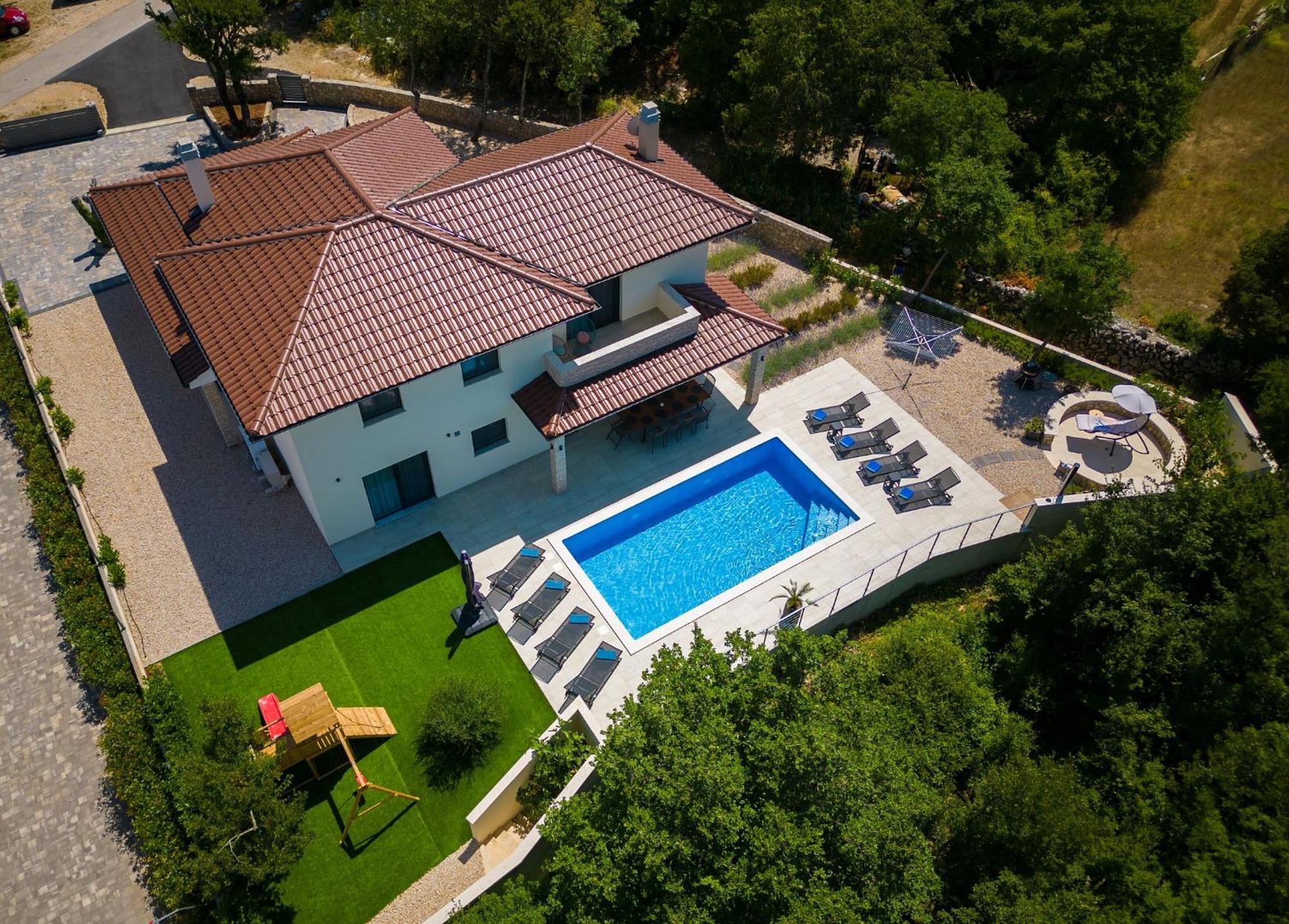 Villa Andante Krk Town Exterior foto