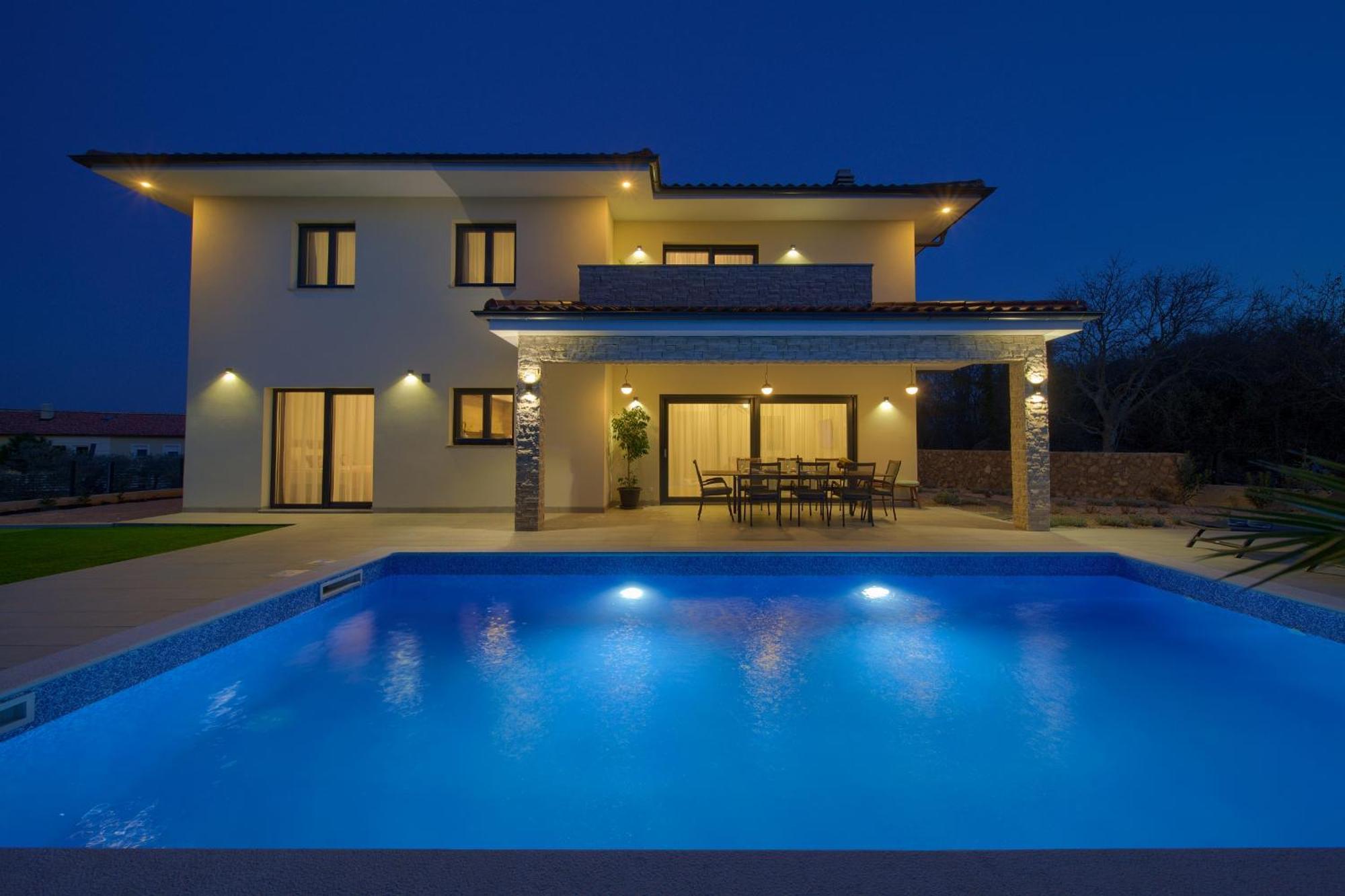Villa Andante Krk Town Exterior foto